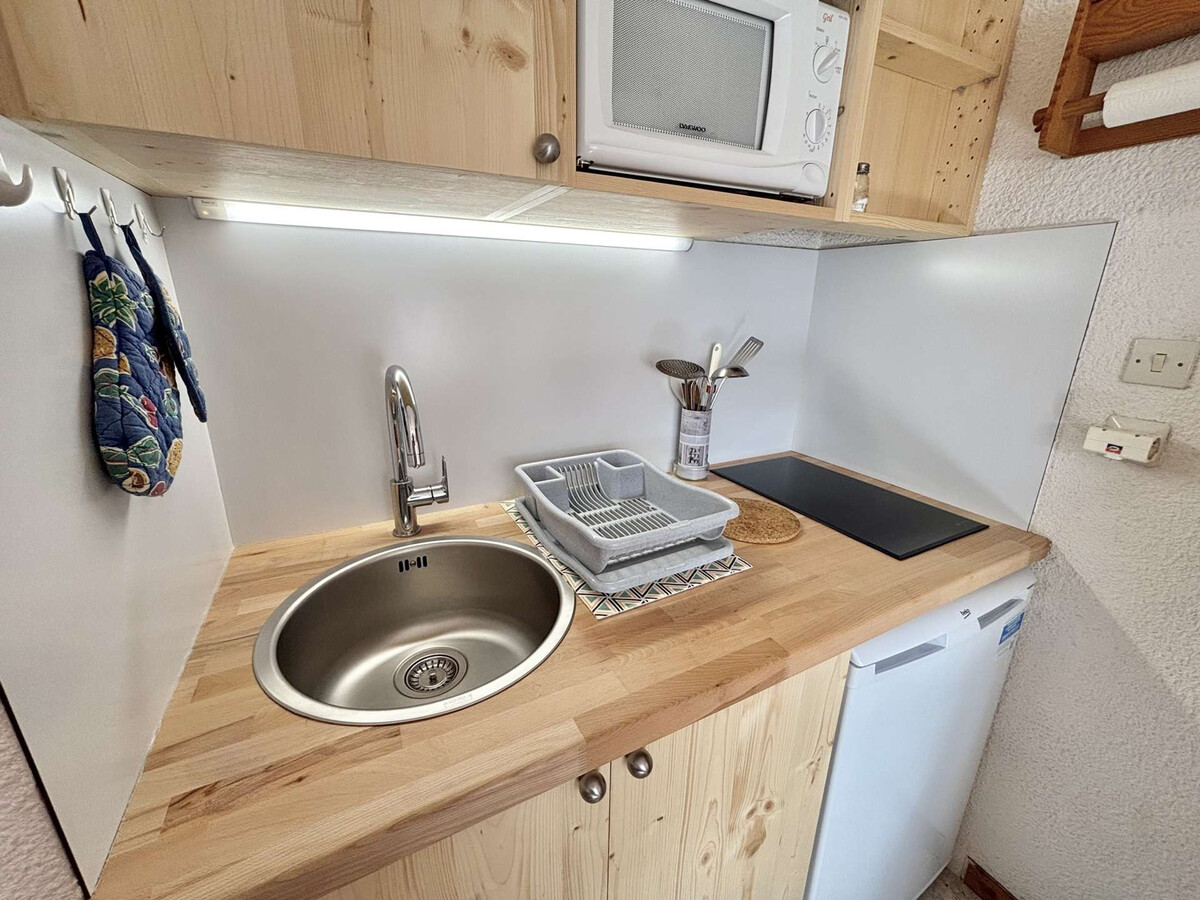 Studio cabine 4 pers. avec terrasse sud et parking à Praz-sur-Arly - Photo 8