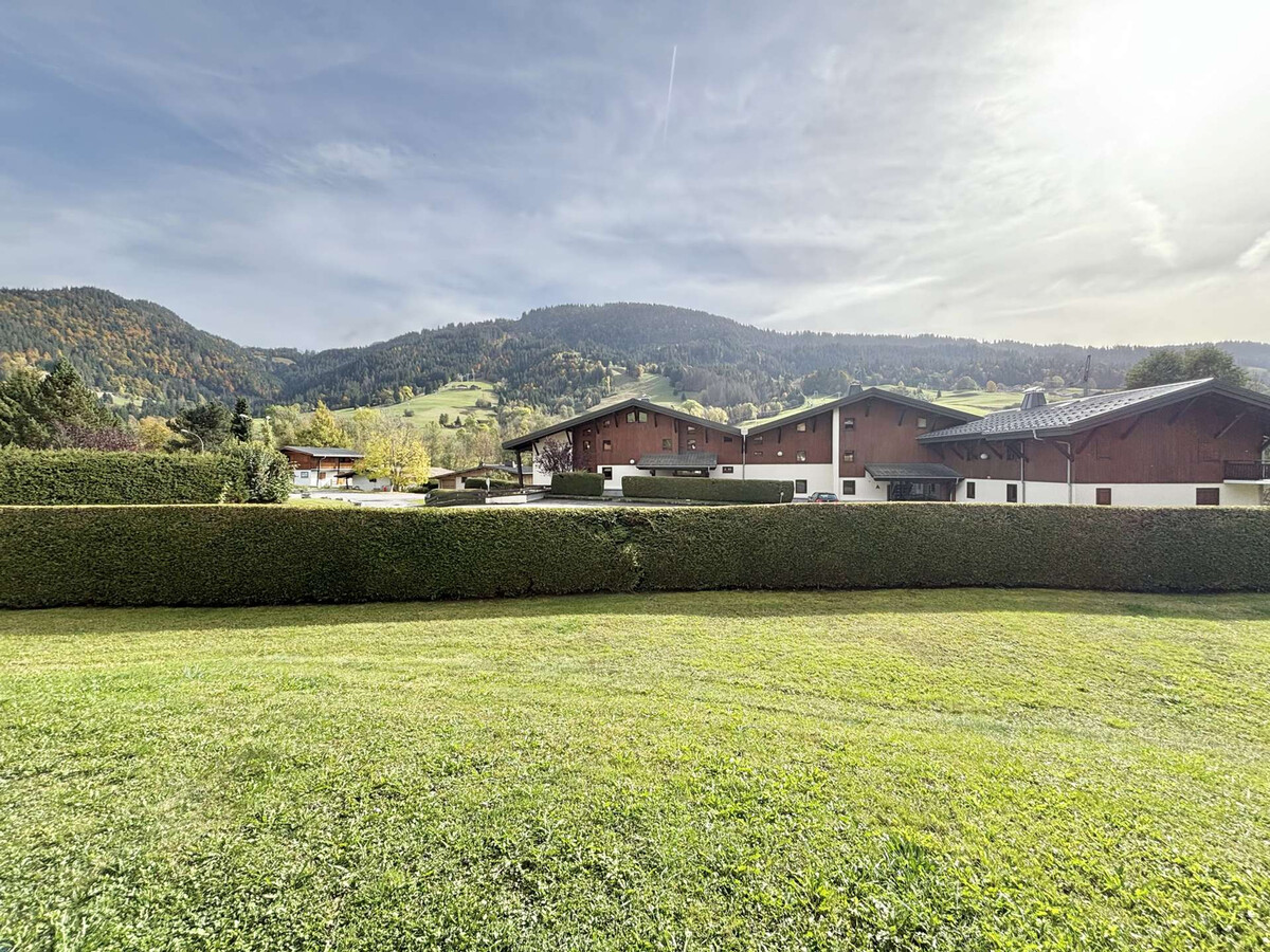 Studio cabine 4 pers. avec terrasse sud et parking à Praz-sur-Arly - Photo 15