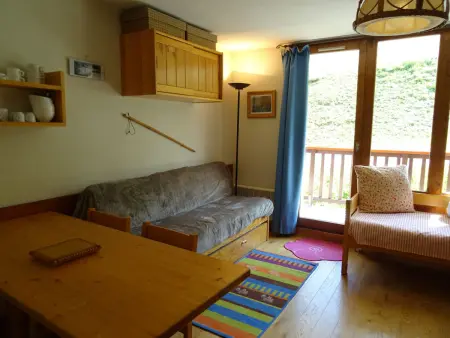 Location appartement à Peisey Vallandry, Appartement ski in/ski out, 4 pers, Vallandry