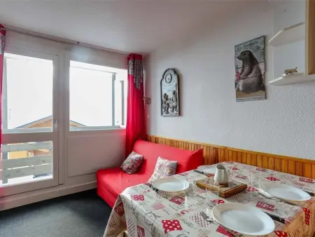 Location appartement à Val Thorens, Appartement cosy à Val Thorens - 4 pers, 26 m², balcon Sud, skis aux pieds