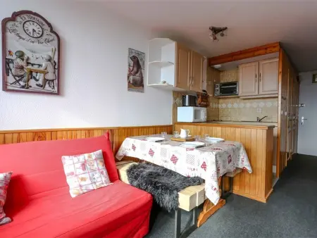 Appartement 26 m² Val Thorens, balcon Sud, skis aux pieds : photo 2