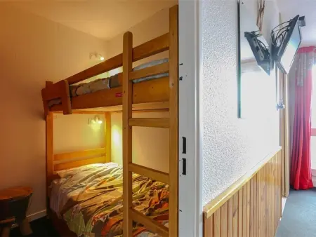 Appartement 26 m² Val Thorens, balcon Sud, skis aux pieds : photo 6