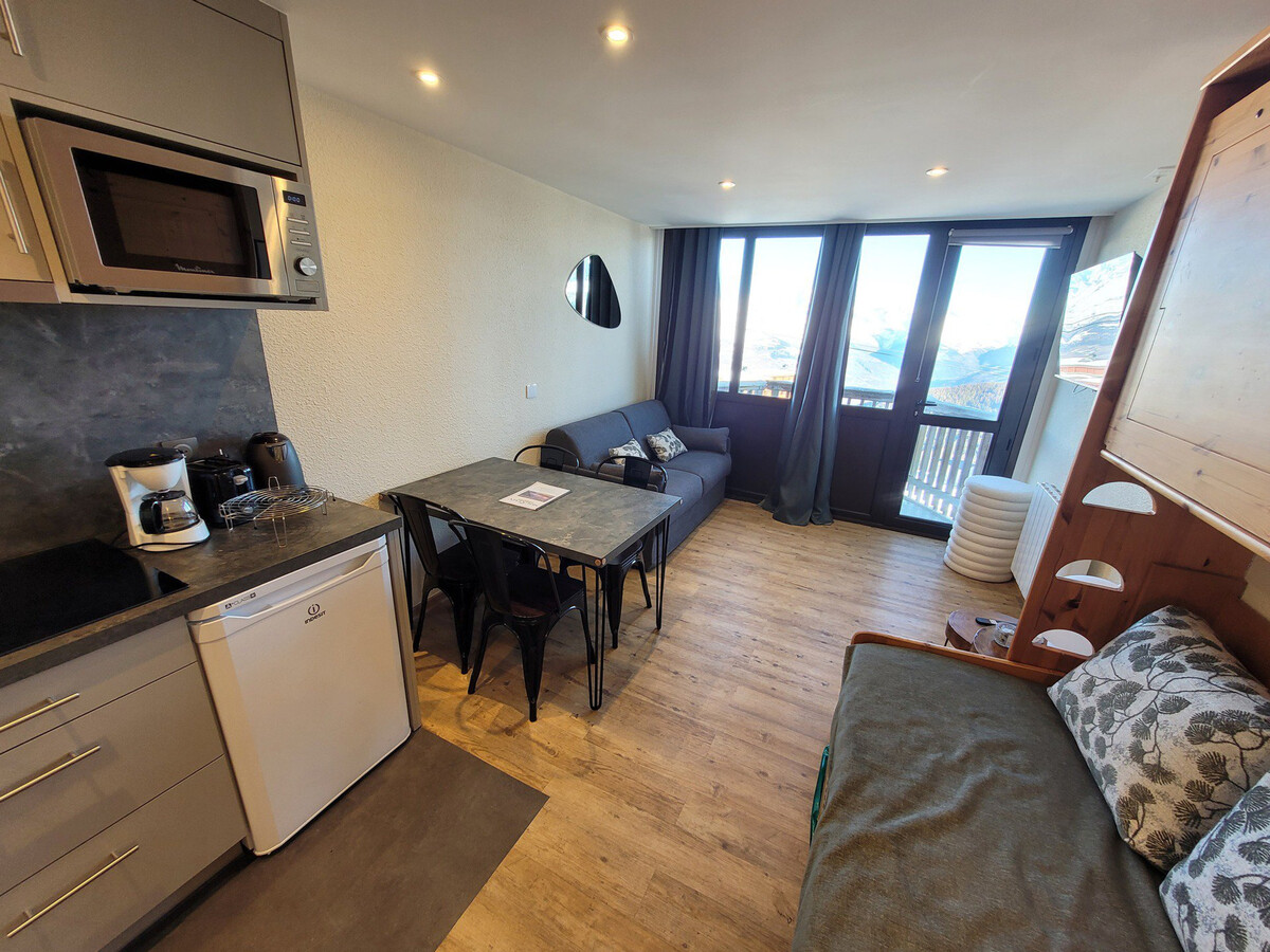 Studio rénové 26m² skis aux pieds, vue Mont-Blanc - Photo 1