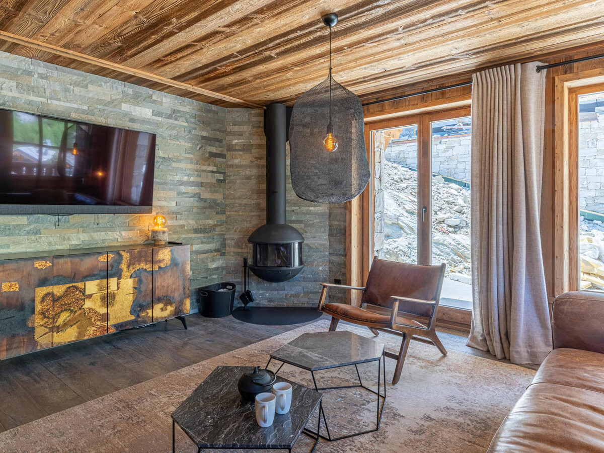 Appartement 8 pers. piscine et sauna à Val-d'Isère - Photo 1