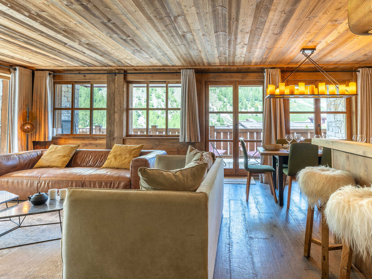 Appartement 8 pers. piscine et sauna à Val-d'Isère - Photo 4