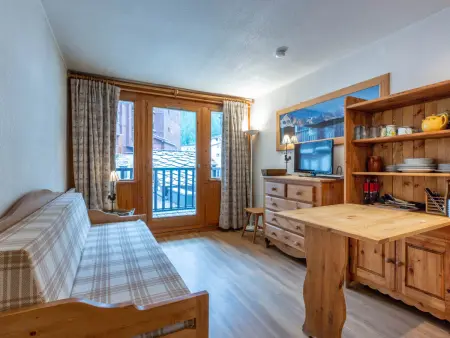 Location appartement à Val d'Isère, Studio charmant avec wifi et parking, animaux admis, au pied des pistes