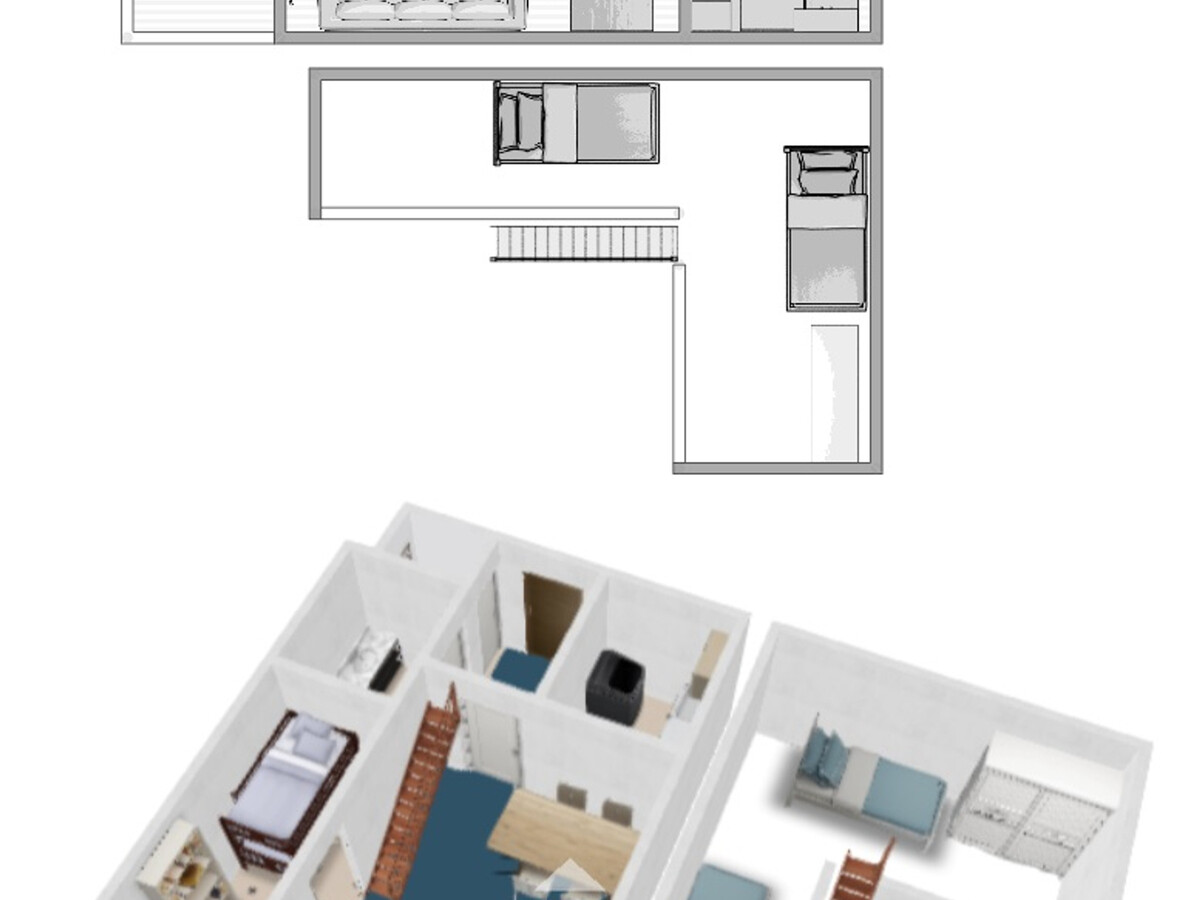Appartement 2 pièces + mezzanine Val-d'Isère, vue pistes - Photo 13