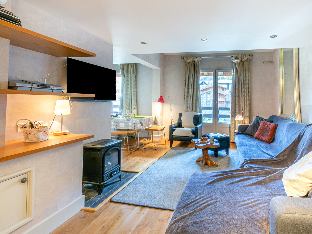 Duplex 40 m² Val-d'Isère : 5 pers., balcon Est, parking couvert - Photo 1