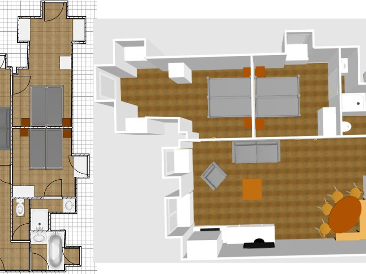 Appartement 65m² rénové, centre Val-d'Isère, 4 personnes - Photo 15