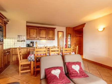 Appartement ski-in/ski-out 4 chambres, 8 pers, parking couvert, WiFi - Photo 6