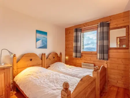 Appartement ski-in/ski-out 4 chambres, 8 pers, parking couvert, WiFi - Photo 15