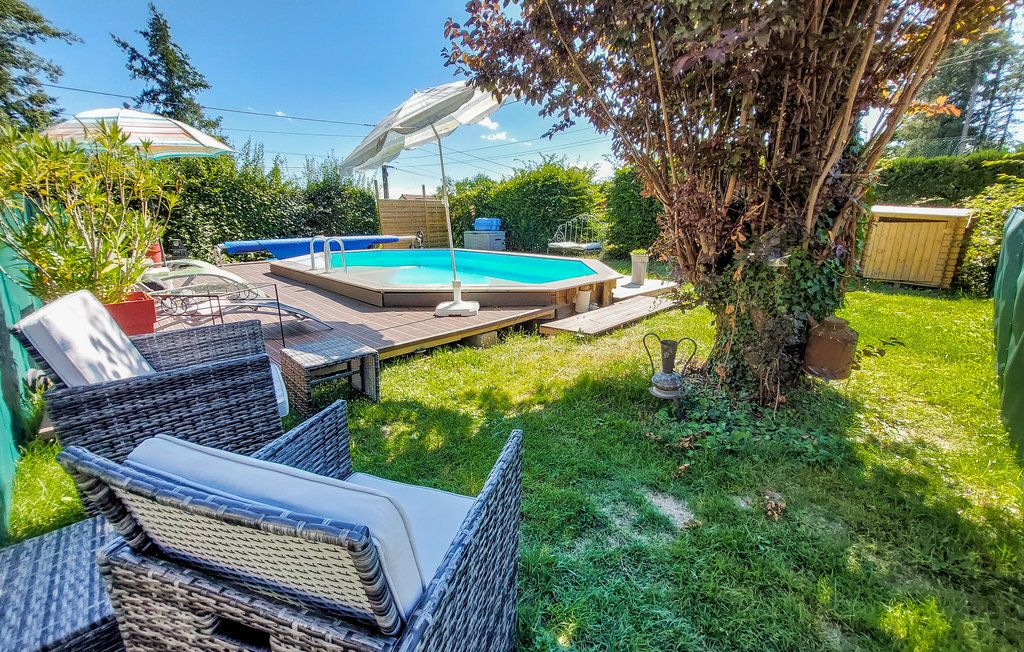 Mobil-home en bois pour 2, terrasse et piscine commune - Photo 3