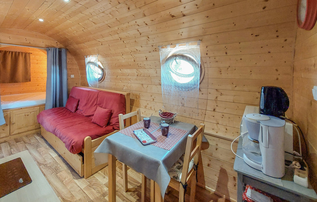 Mobil-home en bois pour 2, terrasse et piscine commune - Photo 20