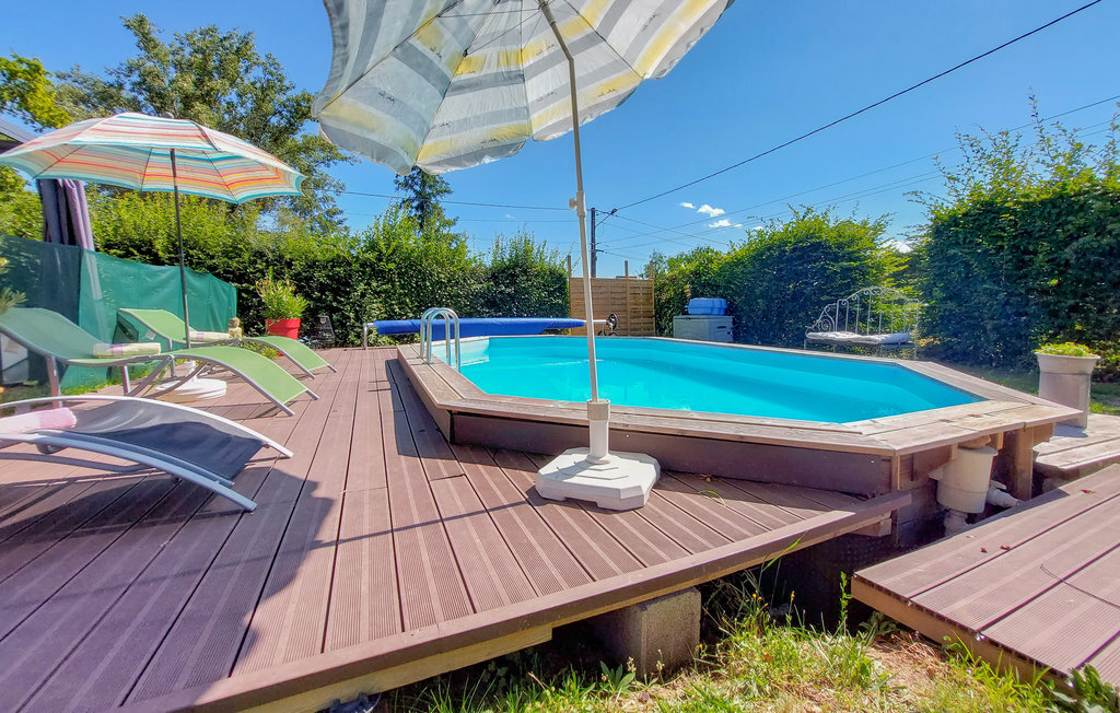 Mobil-home en bois pour 2, terrasse et piscine commune - Photo 22