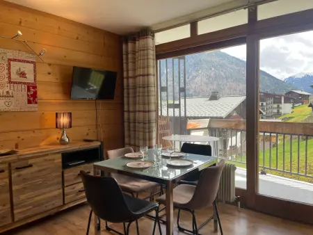 Studio 30 m² ski aux pieds, balcon sud à Morzine : photo 2