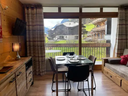 Studio 30 m² ski aux pieds, balcon sud à Morzine : photo 7