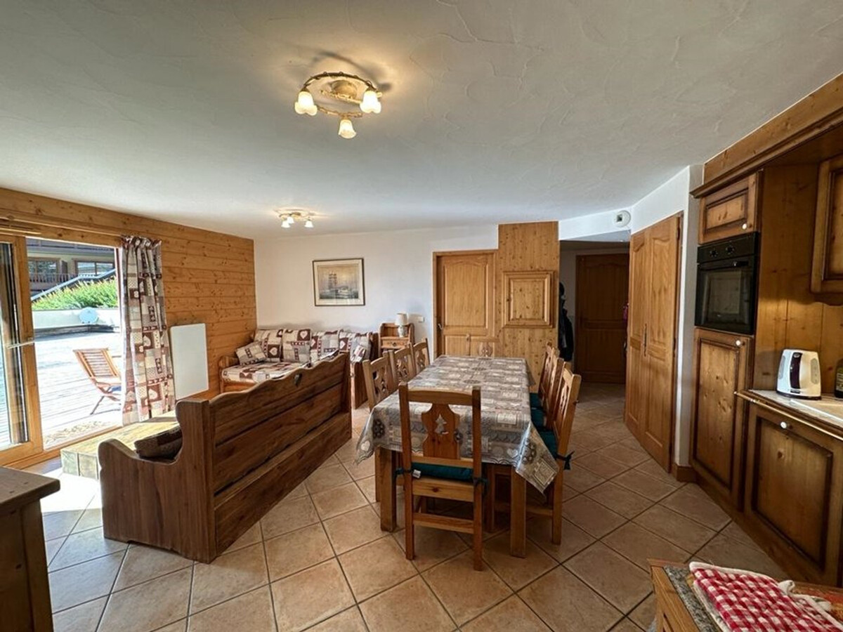 Appartement 8 pers. Crest-Voland, piscine couverte chauffée - Photo 1