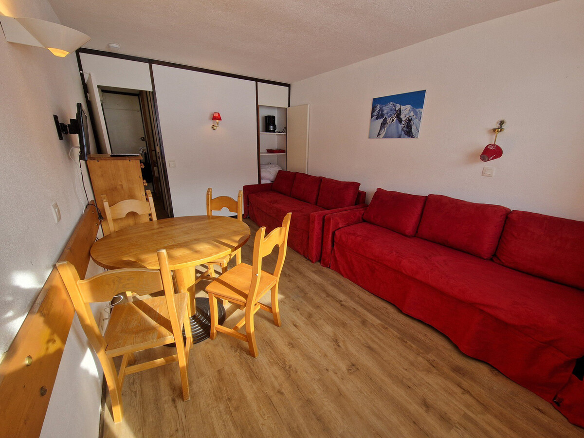 Studio 4 personnes balcon sud, pieds des pistes à La Plagne - Photo 5