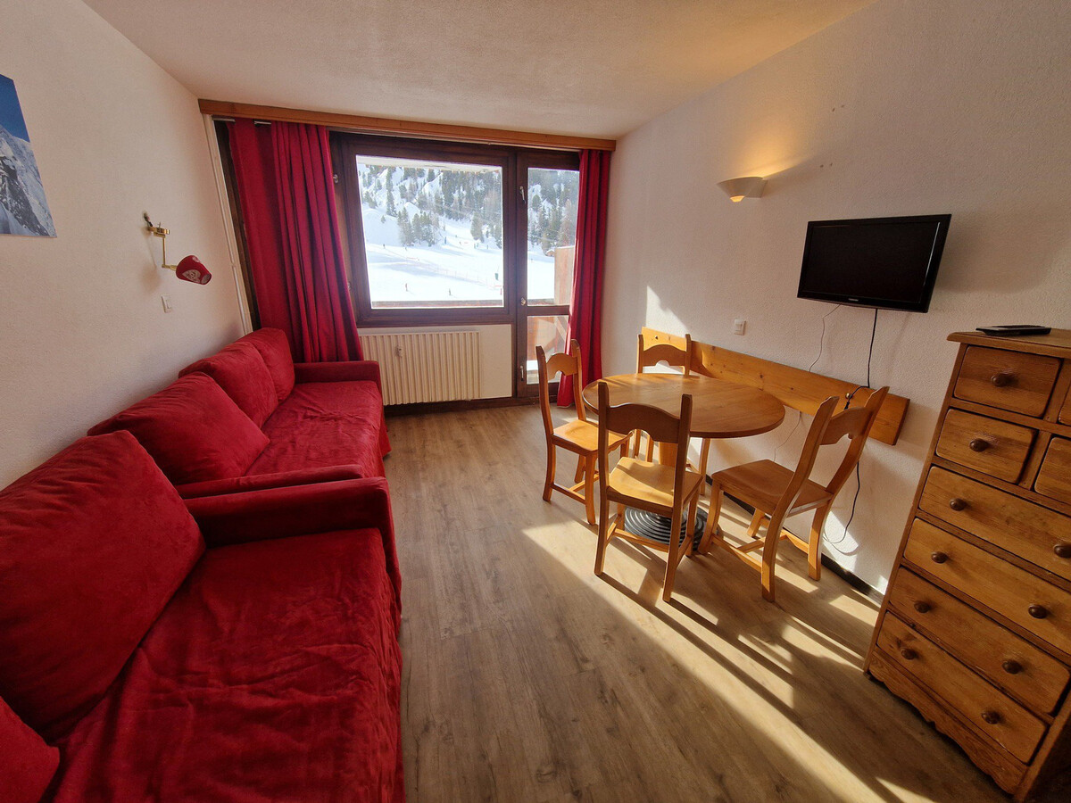 Studio 4 personnes balcon sud, pieds des pistes à La Plagne - Photo 7