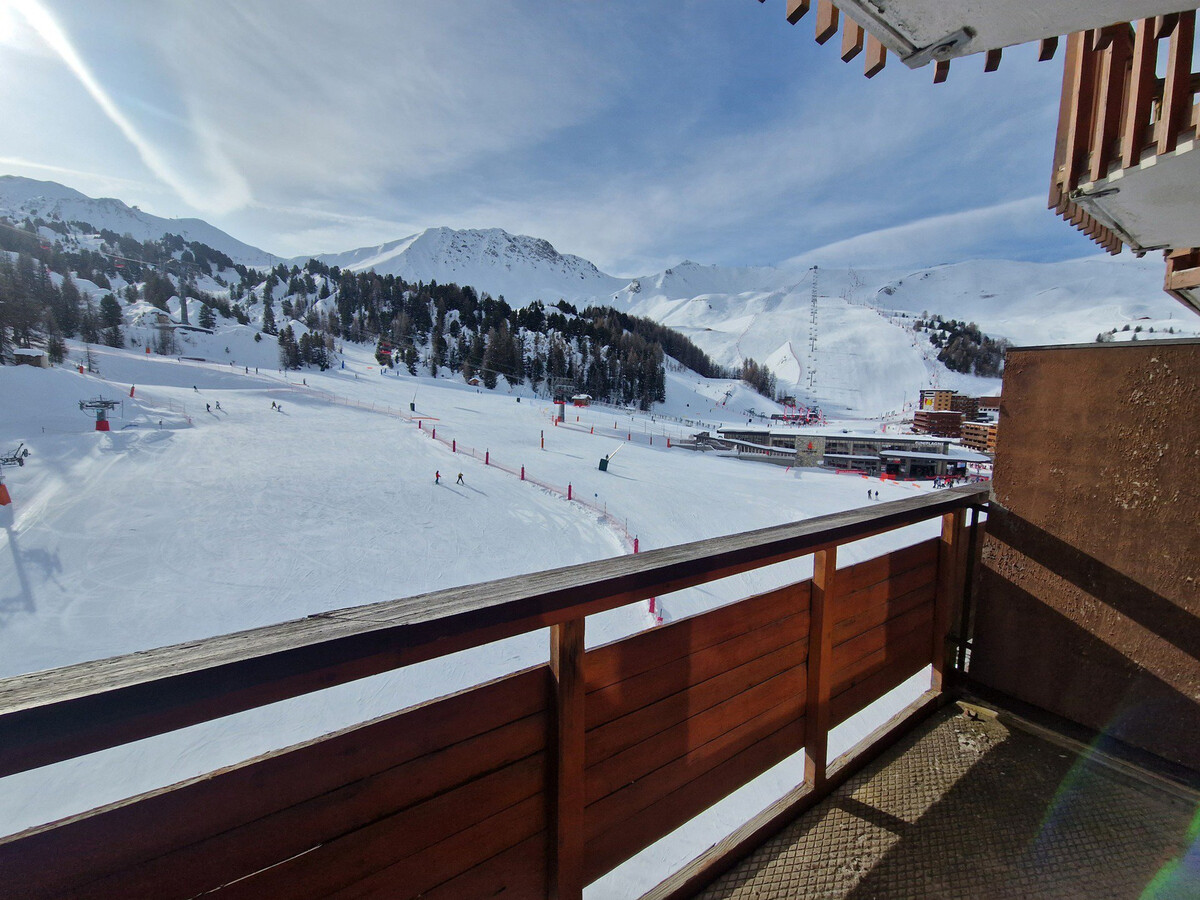 Studio 4 personnes balcon sud, pieds des pistes à La Plagne - Photo 8
