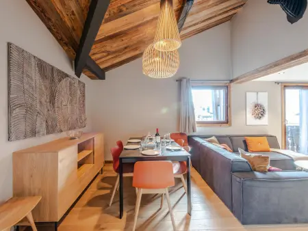Duplex 3 chambres au cœur de Morzine, 200m des pistes : photo 4