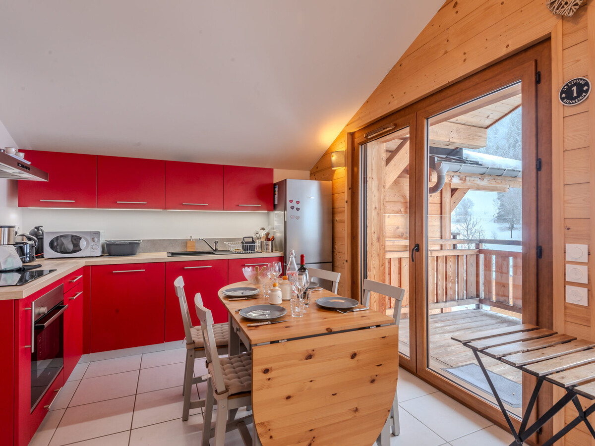 Appartement 3 pièces Morzine, terrasse montagne, sauna - Photo 5