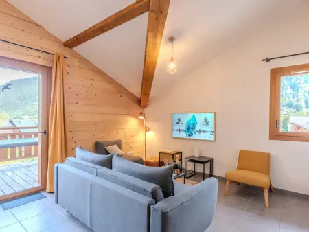 Appartement 4* Morzine, 5 pers., 10 min des pistes - Photo 1