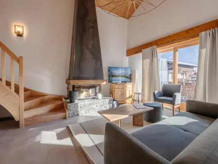 Duplex 3 chambres avec cheminée, 7 pers à Morzine - Photo 3