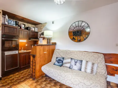 Appartement T2 cosy à Morzine, 200 m des pistes, parking inclus : photo 4