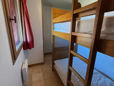 Appartement 3 pièces cabine aux Adrets-Prapoutel, vue piste : photo 6