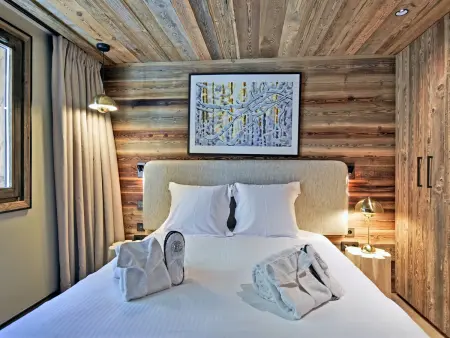 Appartement 3 chambres skis aux pieds, conciergerie 5* : photo 11