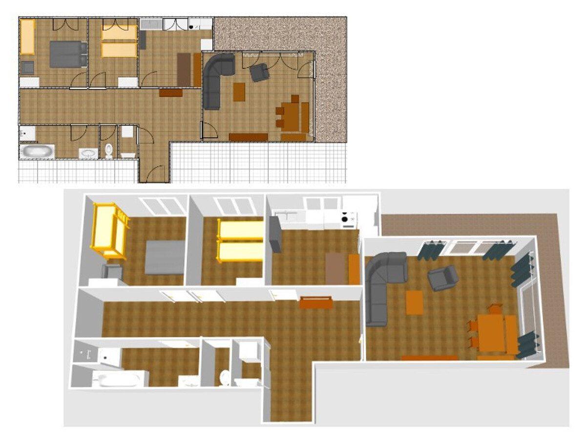 Appartement 100m² face au front de neige à Val-d'Isère - Photo 14
