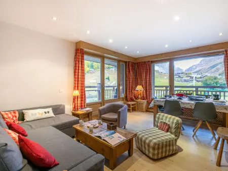 Appartement 100m² face au front de neige à Val-d'Isère