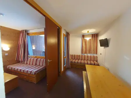 Location appartement à Valmorel, Studio 3 pers, pieds des pistes et ESF, proche commerces