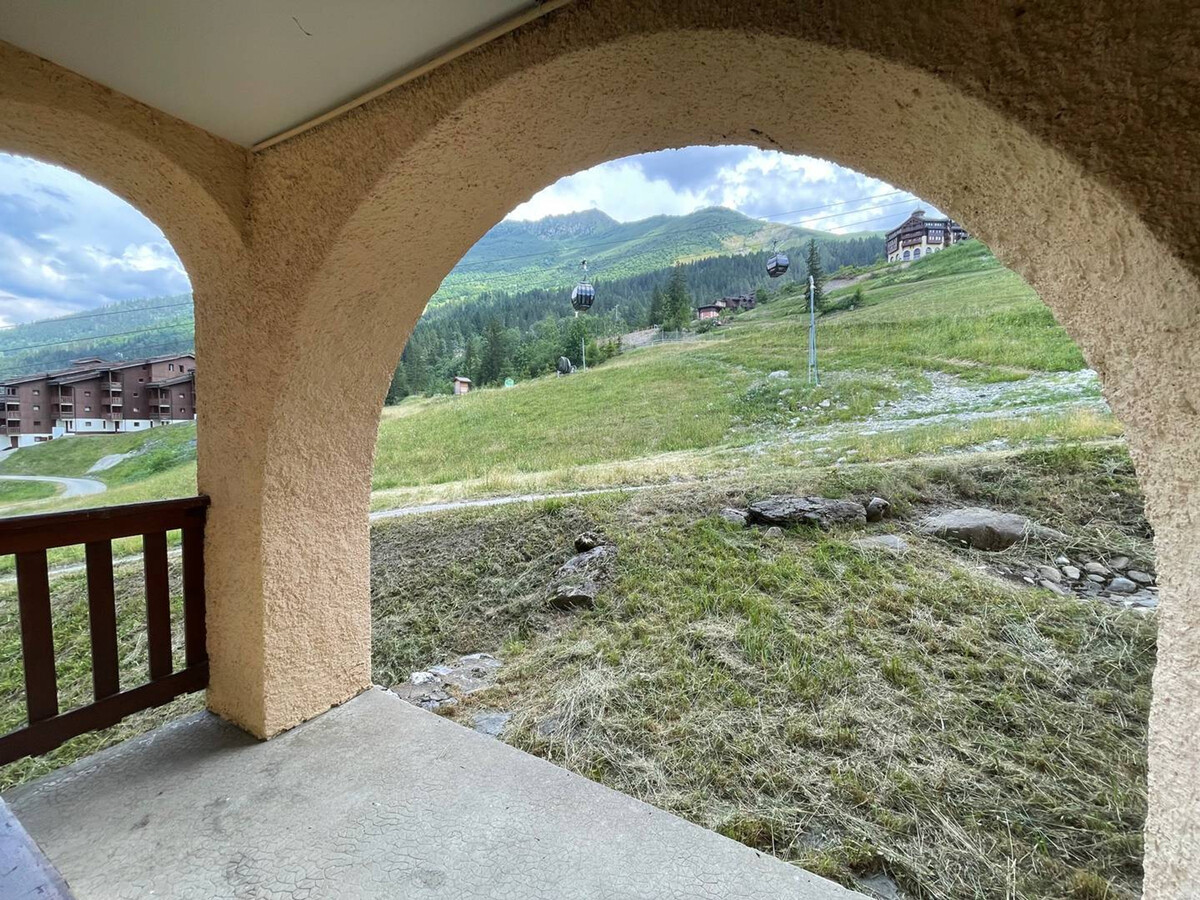 Valmorel, 2 pièces au pied des pistes avec terrasse, cuisine équipée et animaux admis - Photo 11