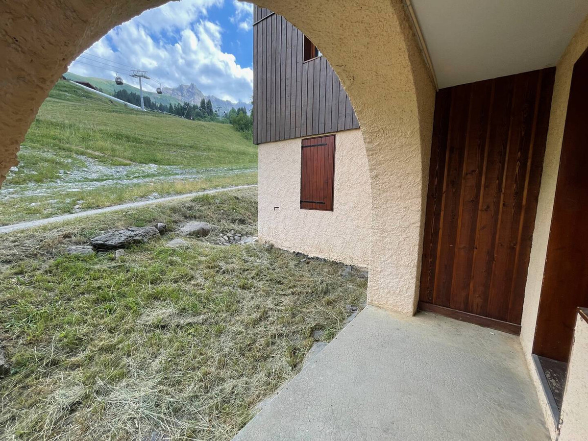 Valmorel, 2 pièces au pied des pistes avec terrasse, cuisine équipée et animaux admis - Photo 12