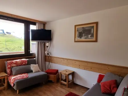 Location appartement à Plagne Aime 2000, Studio tout confort avec cabine - Accès direct aux pistes