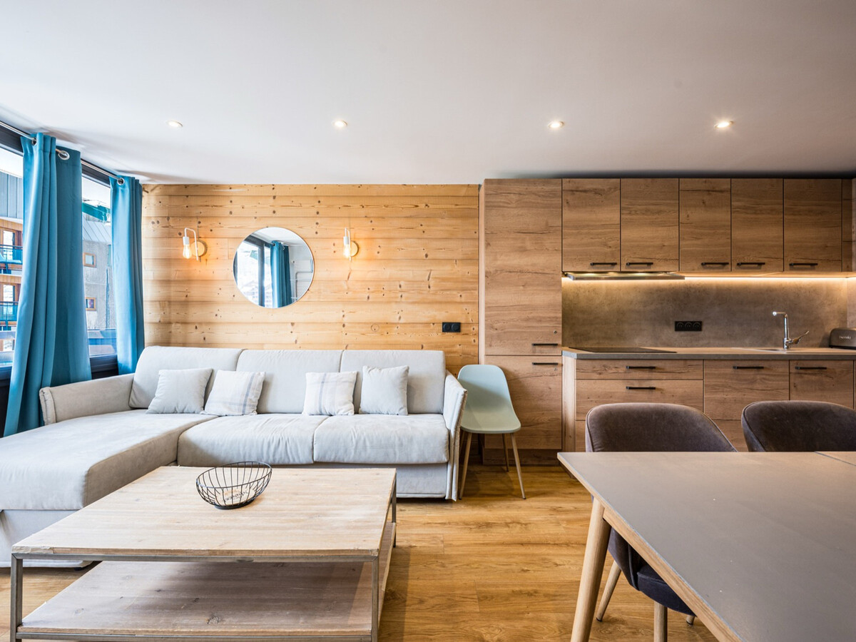 Studio 31 m² ski aux pieds à Val-d'Isère, balcon Sud - Photo 3