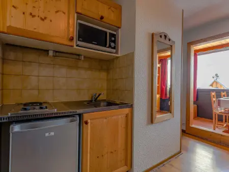Appart 23m² vue Sud à Val Thorens, 3 pers, près pistes : photo 7