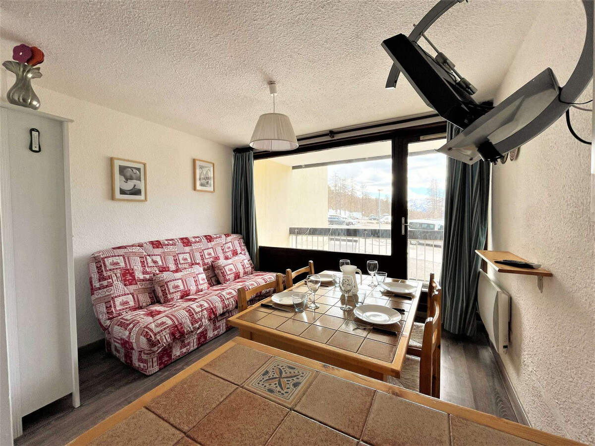 Studio 26 m² Montgenèvre, 4 pers, balcon ouest et parking - Photo 1