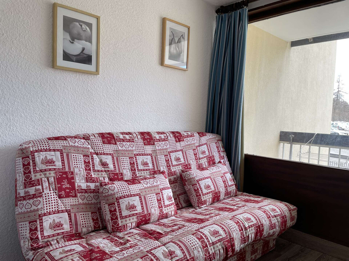 Studio 26 m² Montgenèvre, 4 pers, balcon ouest et parking - Photo 8