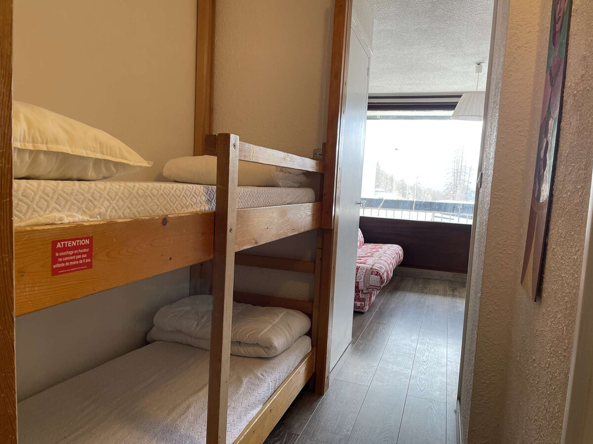 Studio 26 m² Montgenèvre, 4 pers, balcon ouest et parking - Photo 10