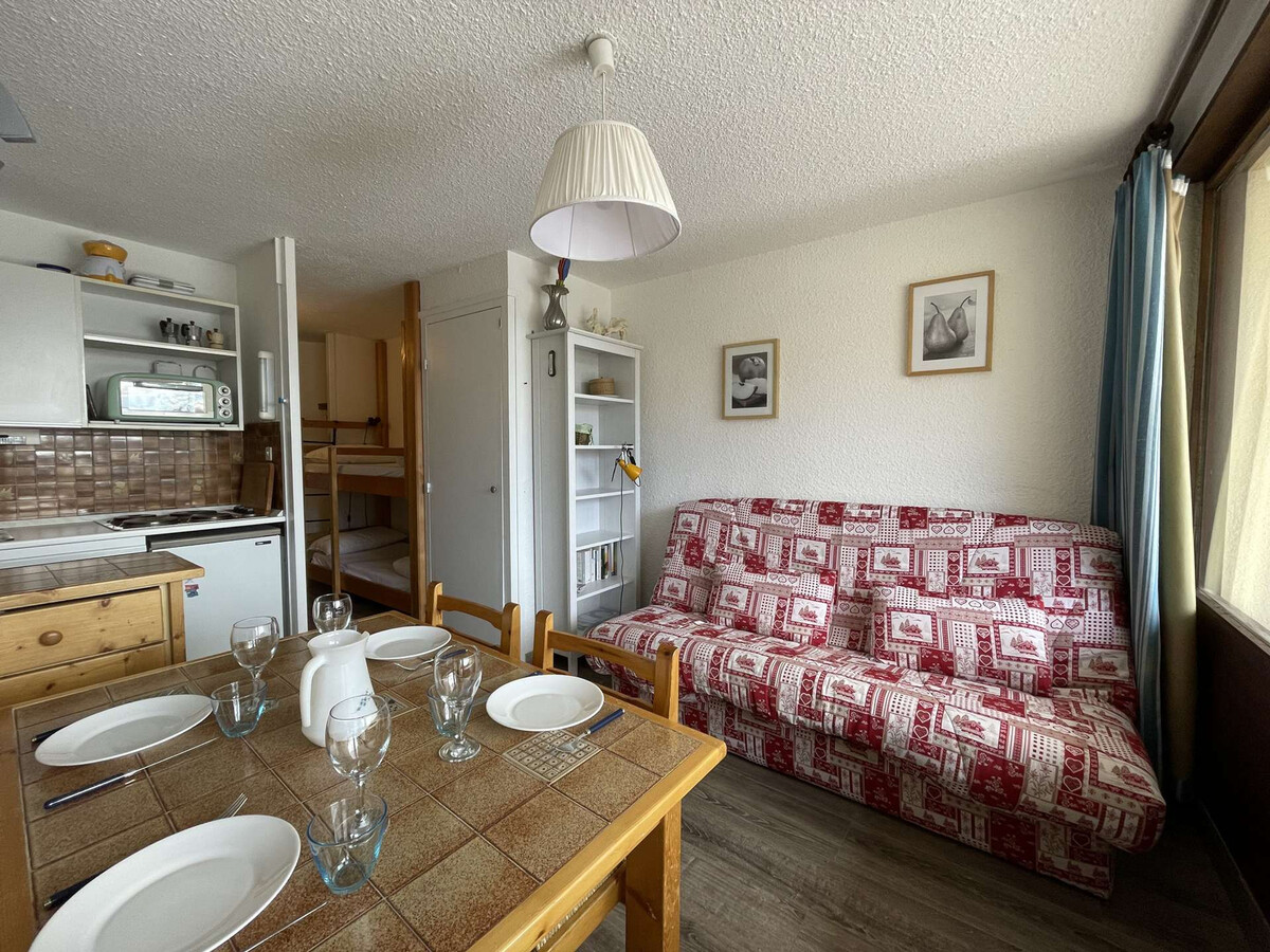 Studio 26 m² Montgenèvre, 4 pers, balcon ouest et parking - Photo 12