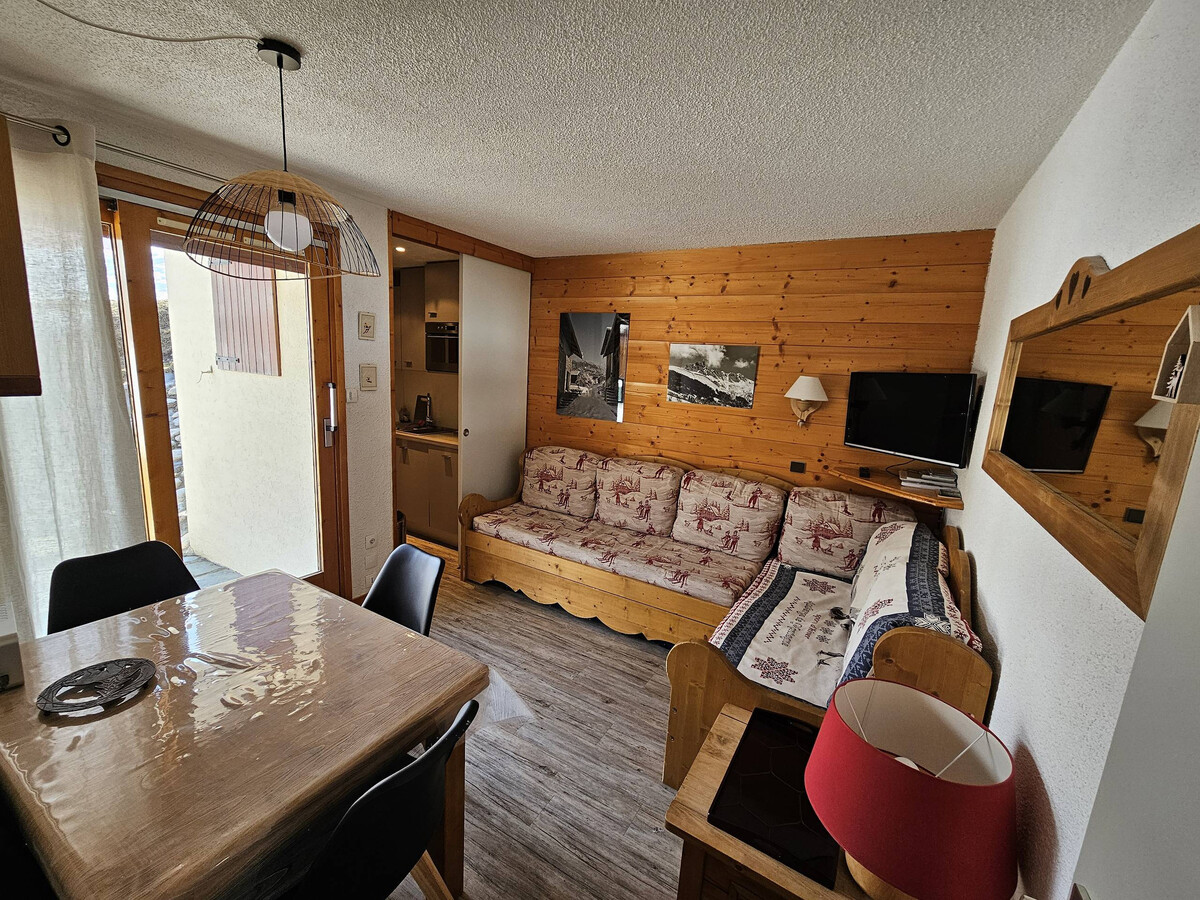 Appartement 4 pers Valmorel, accès direct pistes - Photo 1
