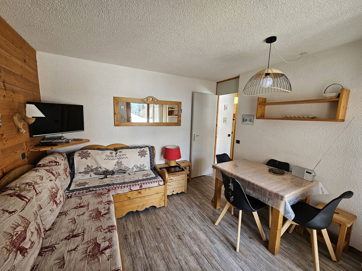 Appartement 4 pers Valmorel, accès direct pistes - Photo 2