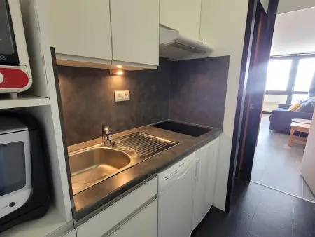 Studio 26m² skis aux pieds à Plagne Aime 2000 : photo 5