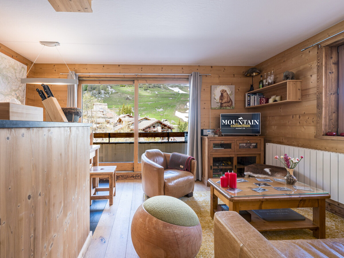Appartement 47 m² ski aux pieds, parking, balcon vue Bellevarde - Photo 2