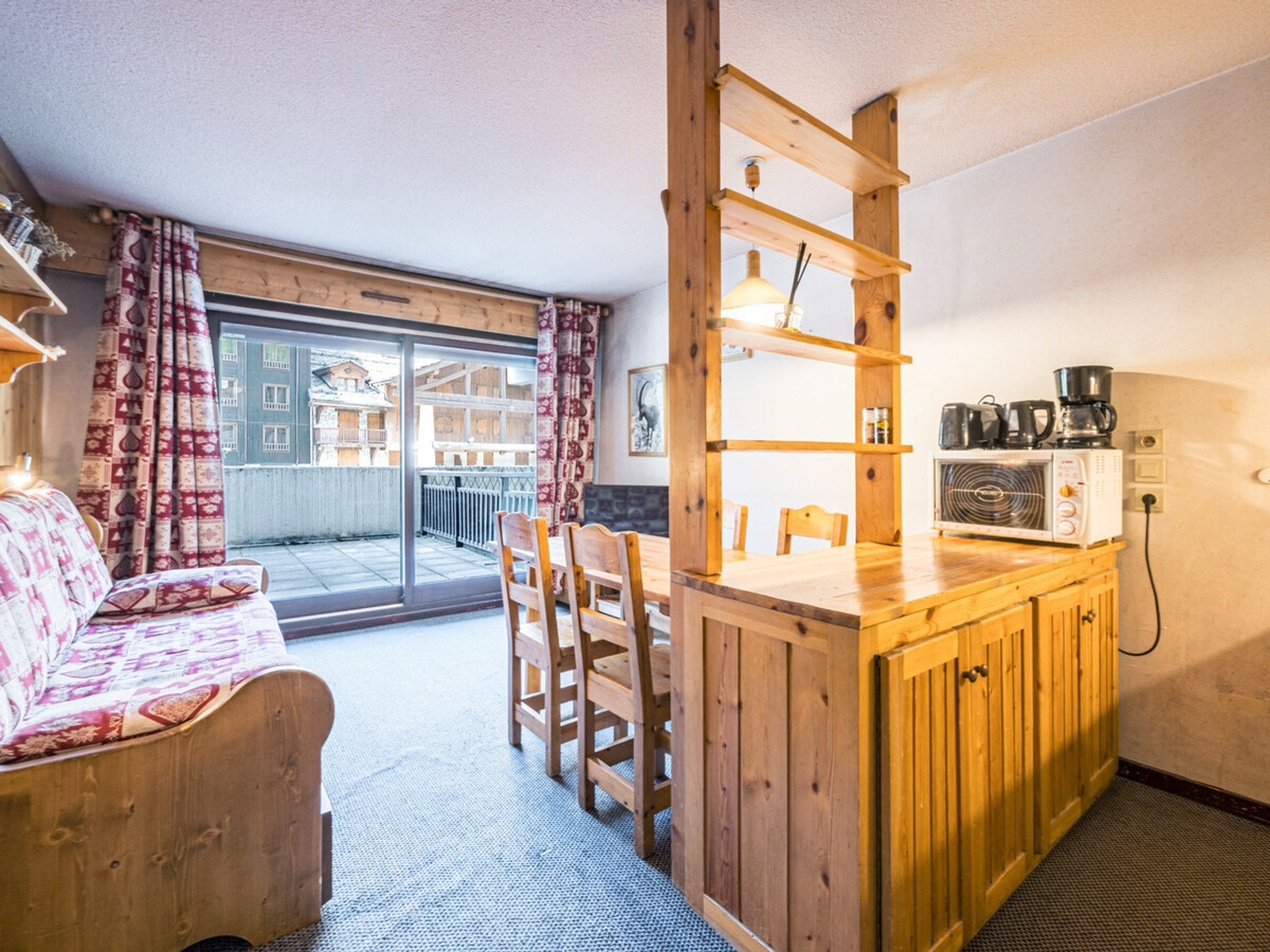 Studio cabine 27m² centre Val-d'Isère, terrasse Sud - Photo 1