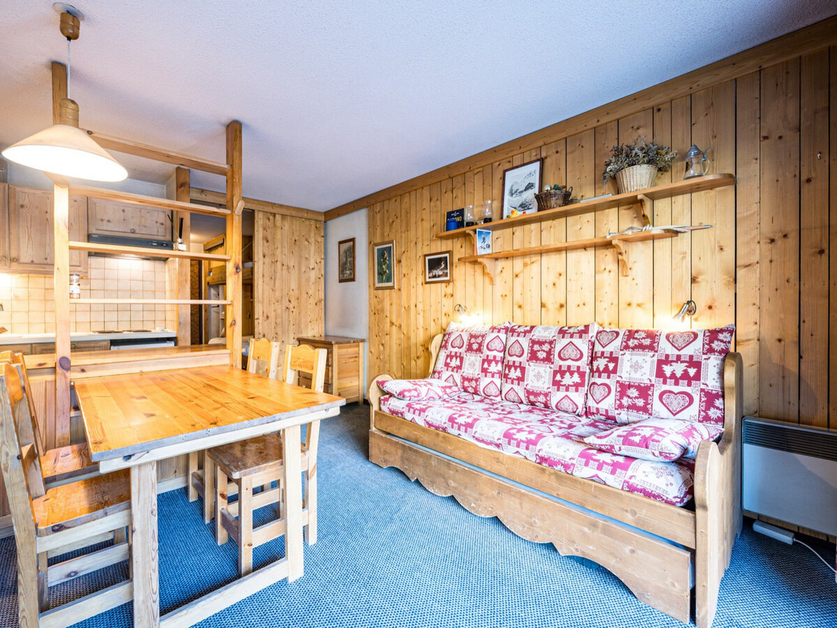 Studio cabine 27m² centre Val-d'Isère, terrasse Sud - Photo 4