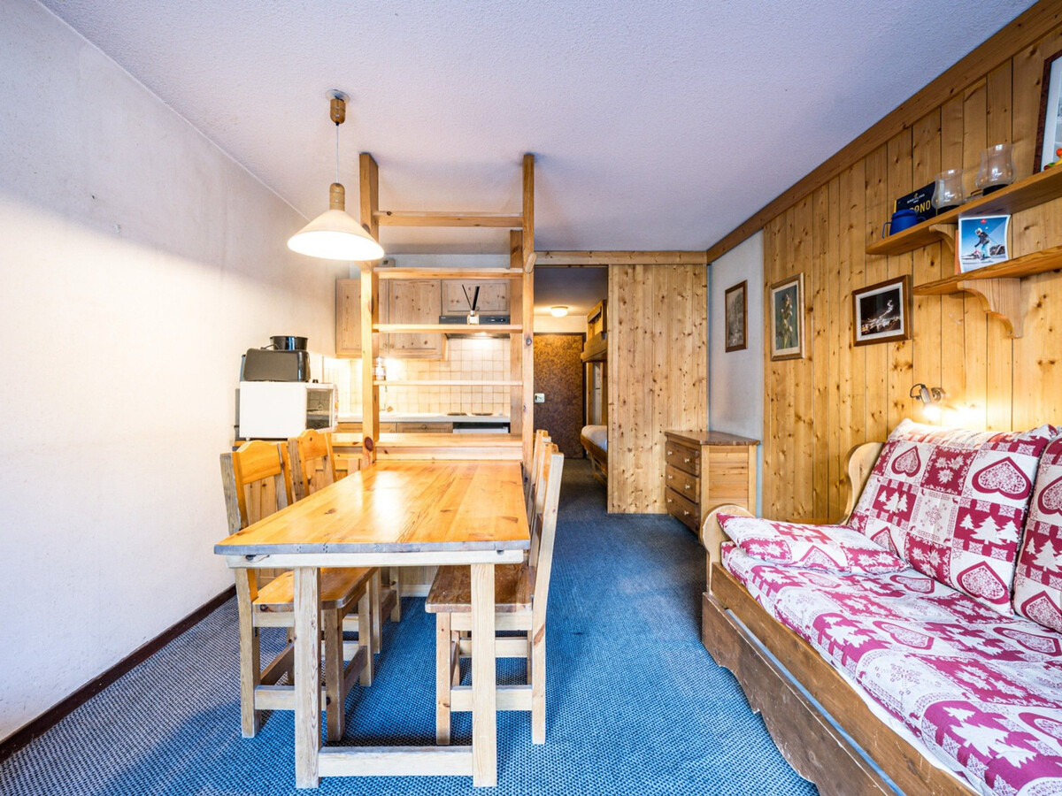 Studio cabine 27m² centre Val-d'Isère, terrasse Sud - Photo 6